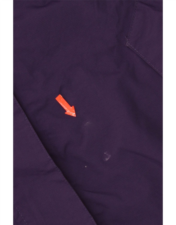 Giacca antipioggia con cappuccio da donna Mountain Warehouse UK 14 Large Viola Nylon