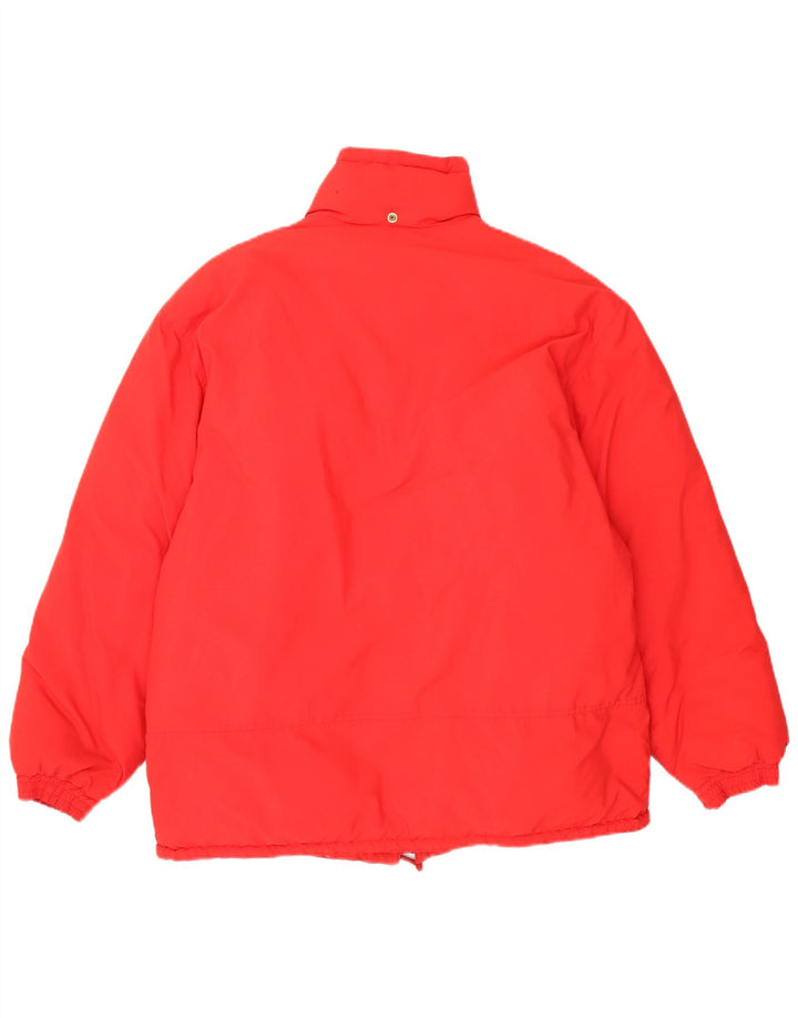 Giacca imbottita oversize da donna Belfe & UK 16 grande rossa