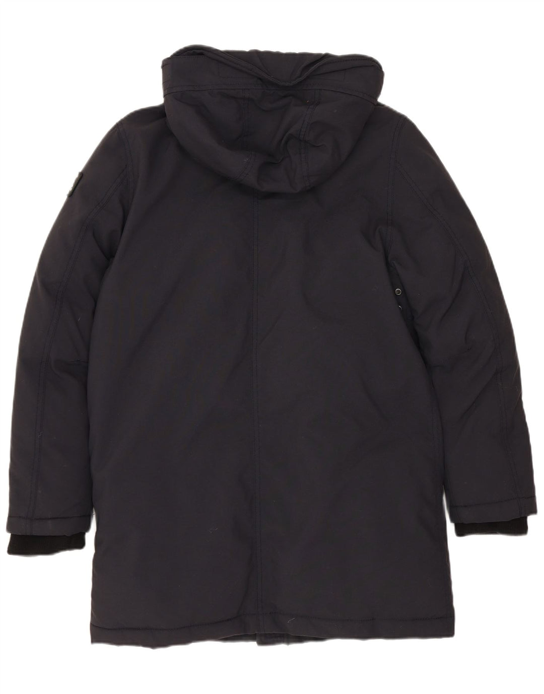 Cappotto imbottito con cappuccio da donna SCHOTT US 12 Large in poliestere nero