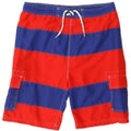 Pantaloncini da bagno per ragazzi John Lewis 11-12 anni a righe rosse