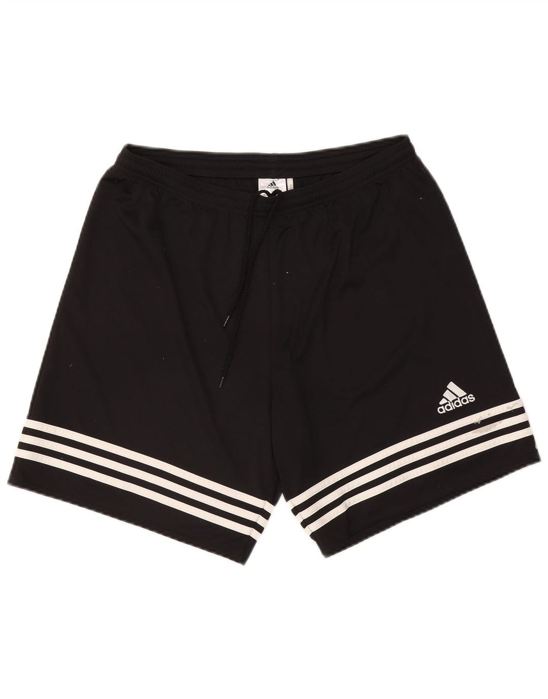 Pantaloncini sportivi Adidas Climalite da uomo grandi in poliestere nero