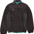 KAPPA Womens Fleece Jacket UK 20 2XL Grey Colourblock Polyester Vintage Kappa and Second-Hand Kappa from Messina Hembry 