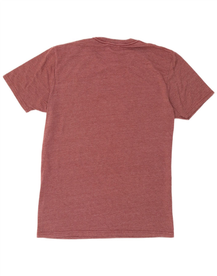 T-shirt grafica da uomo Volcom Top grande in cotone bordeaux