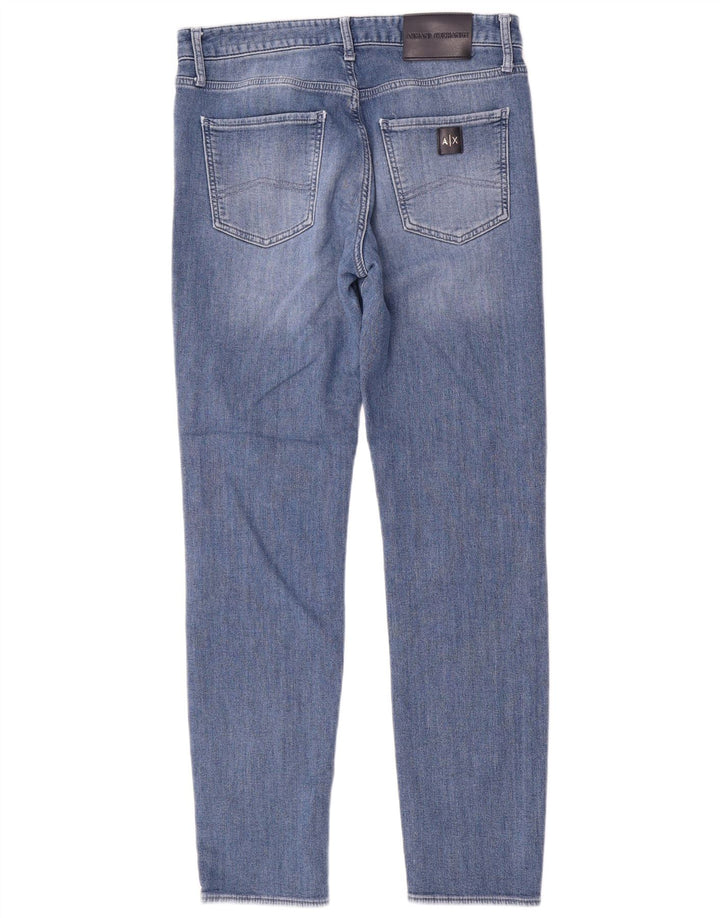 Jeans slim da donna Armani Exchange W32 L32 cotone blu