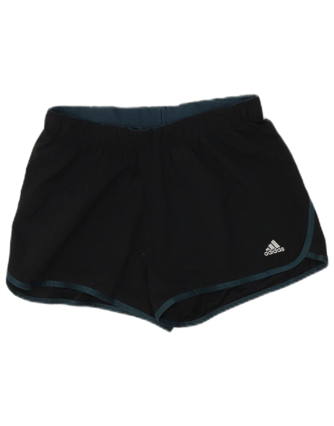 Pantaloncini sportivi Adidas da donna UK 10 piccoli poliestere nero