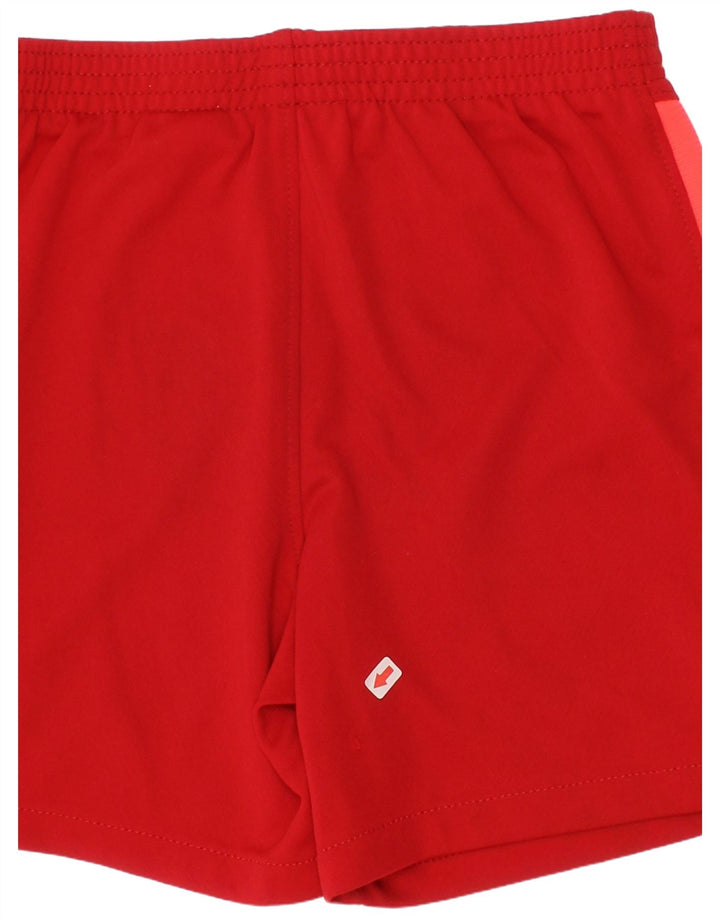 Pantaloncini sportivi Nike da ragazzo Liverpool 4-5 anni Small Rosso Colourblock in poliestere