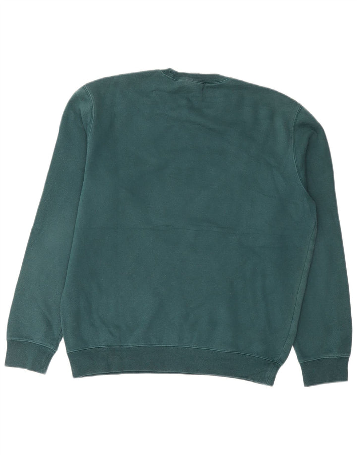 Felpa grafica da uomo Champion Felpa grande verde ossido