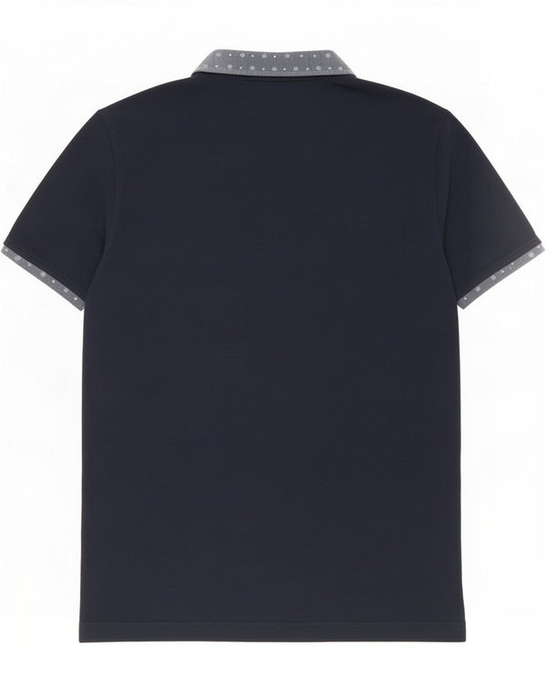 Polo Penguin da uomo Heritage slim fit XL in cotone color block blu navy