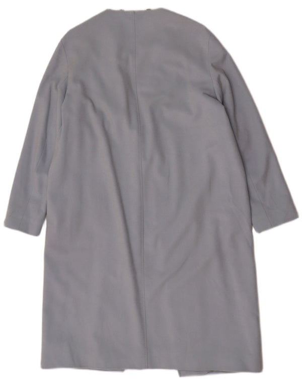 Cappotto autografo da donna Marks & Spencer UK 12 blu medio classico