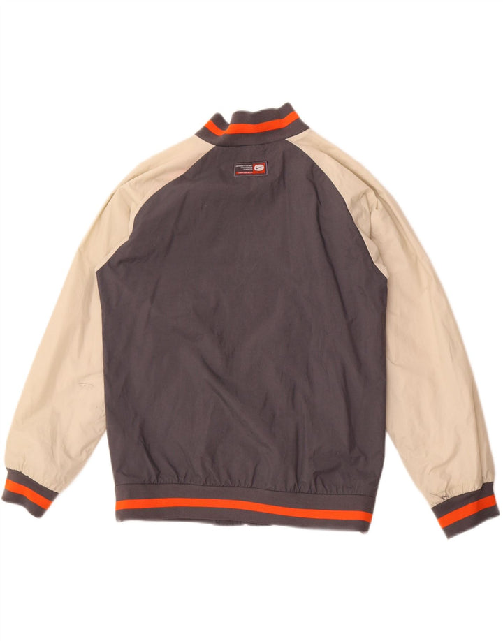 Giubbotto bomber da atletica leggera Nike da ragazzo, 12-13 anni, grande, grigio, color block