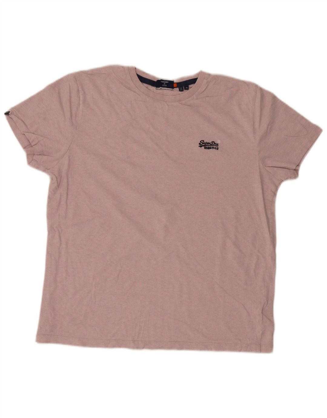 T-shirt da uomo Superdry Top XL in cotone rosa