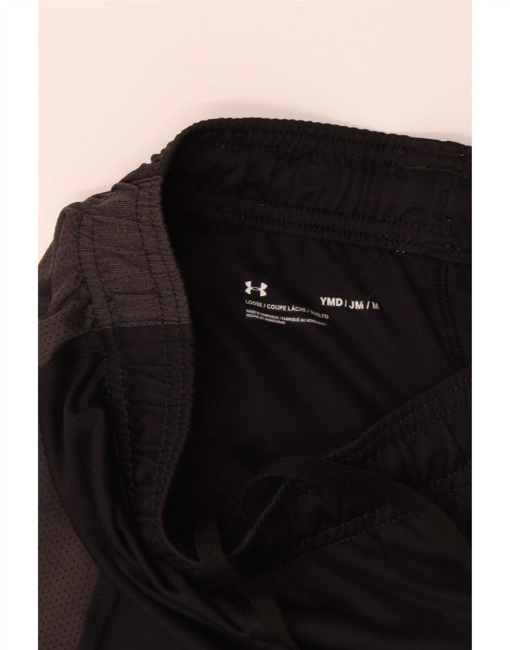 Pantaloncini sportivi Under Armour da ragazzo 9-10 anni color block medio nero