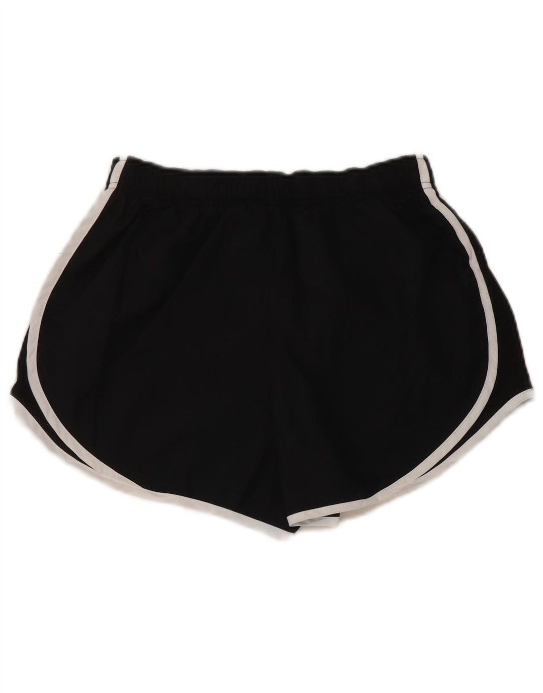 Pantaloncini sportivi Nike da donna Dri Fit piccoli in poliestere color block nero