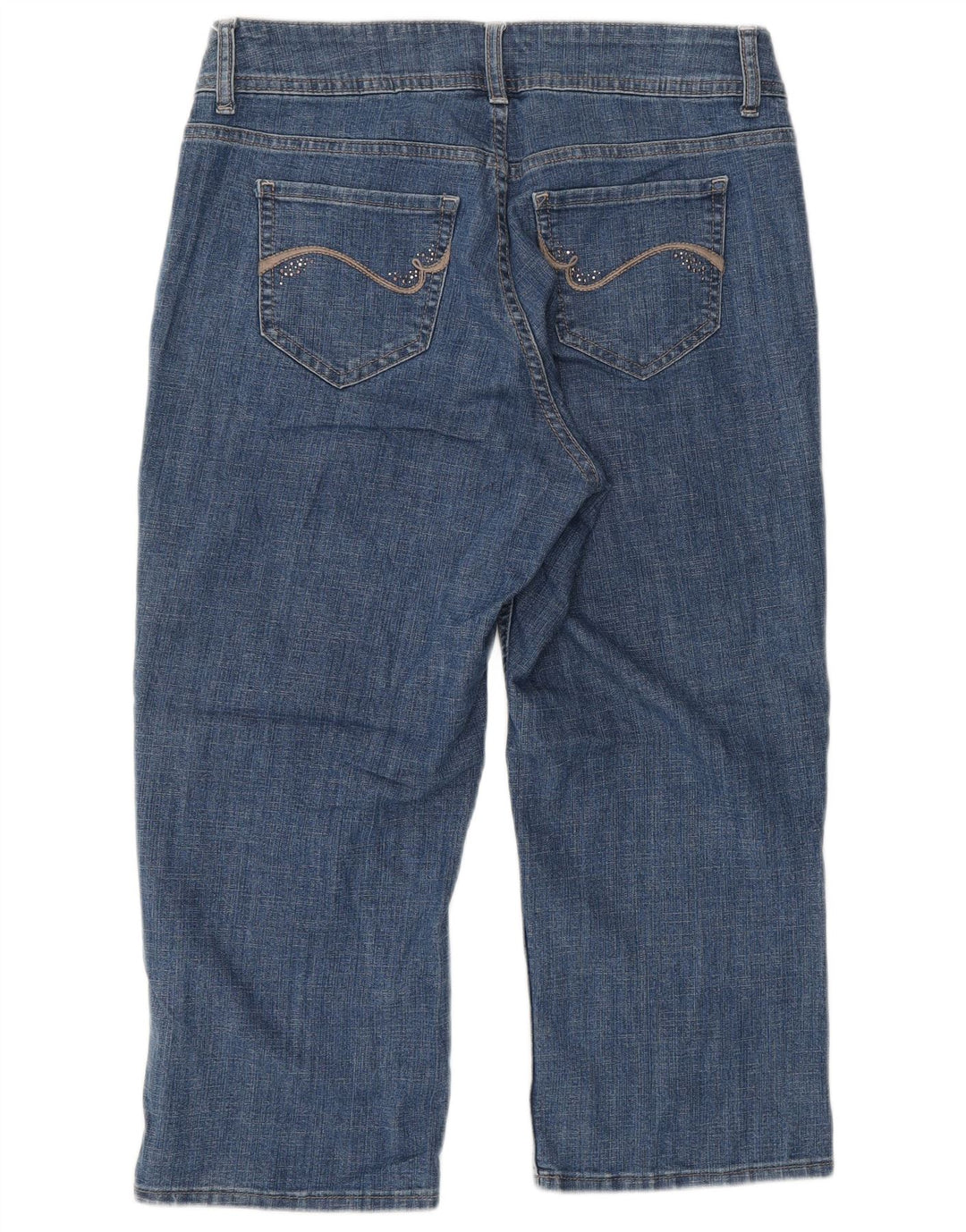 Jeans LEE Riders Capri da donna US 8 medio W32 L20 cotone blu