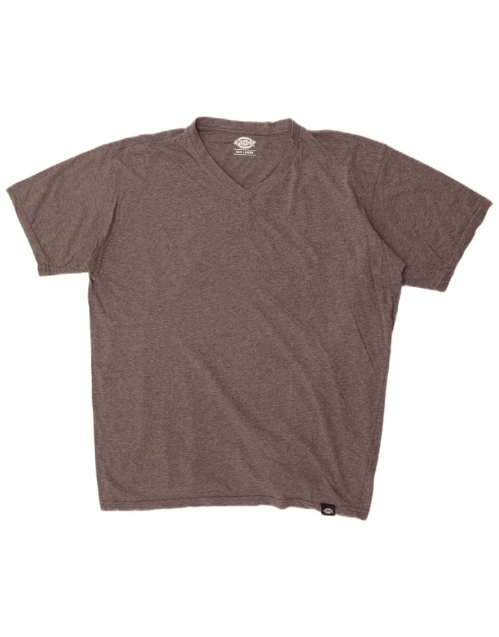 Maglietta da uomo Dickies Top 3XL in cotone grigio