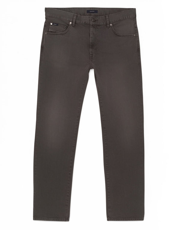 Jeans dritti regolari Jason da donna Gant W34 L30 cotone grigio