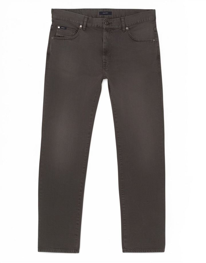Jeans dritti regolari Jason da donna Gant W34 L30 cotone grigio