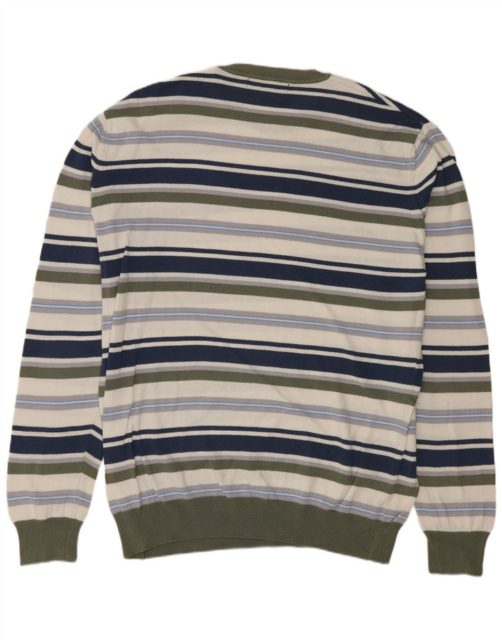 MARLBORO CLASSICS Maglione maglione girocollo da uomo grande multicolore