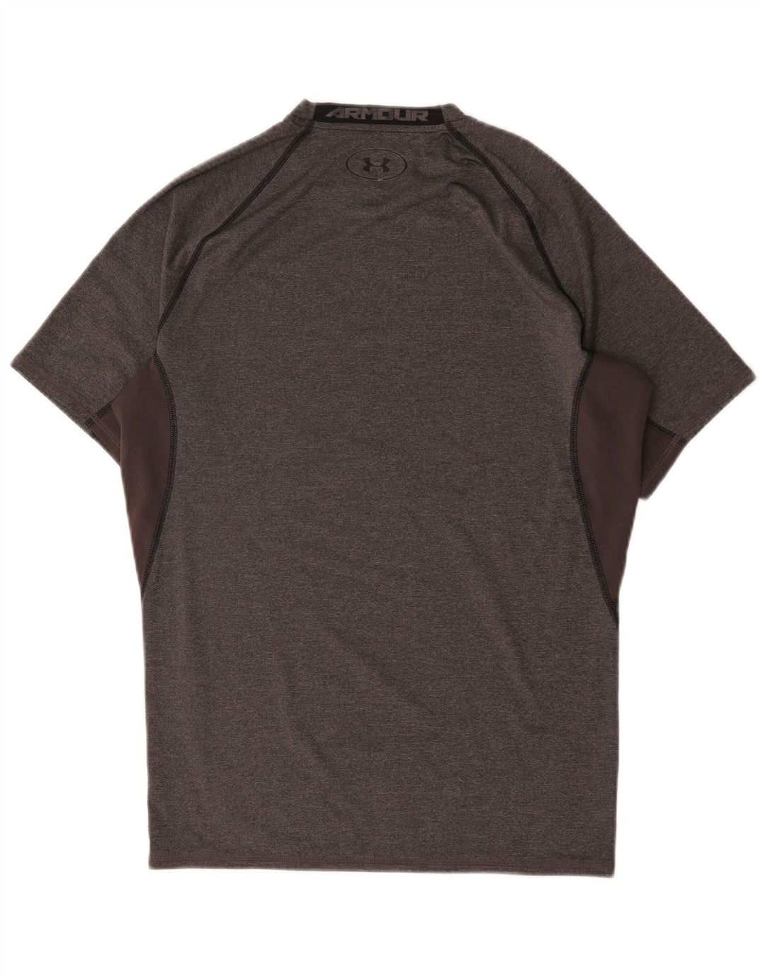 Maglietta da uomo Under Armour Top grigio medio color block