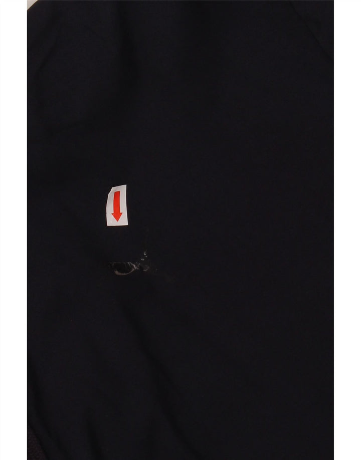 Giacca da ginnastica da uomo con cappuccio PUMA grande color block blu navy