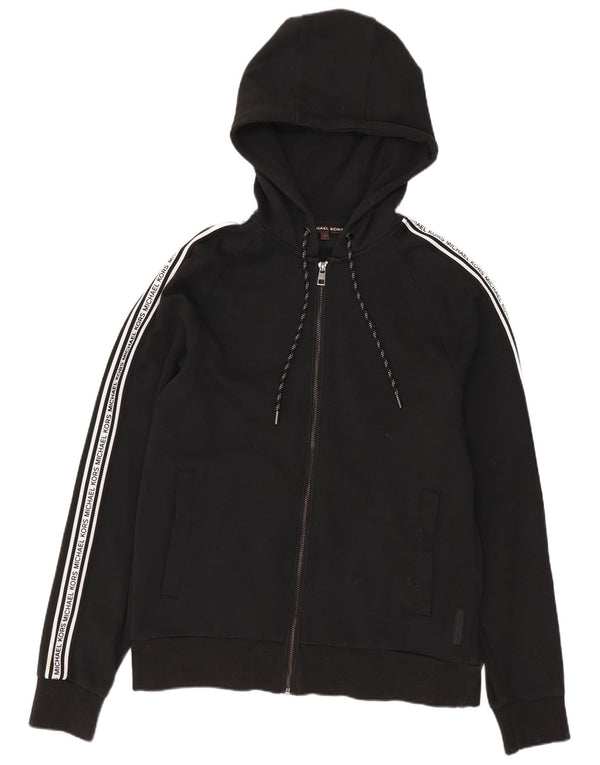 MICHAEL KORS Maglione con cappuccio e zip grafica da uomo piccolo color block nero