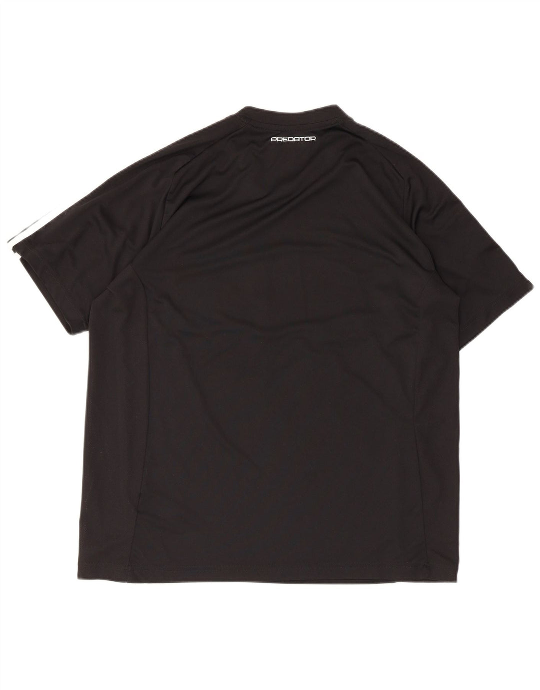 T-shirt Adidas Climalite da uomo, grande, in poliestere nero