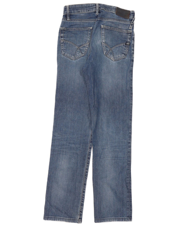 Jeans dritti da donna Gas W29 L30 cotone blu