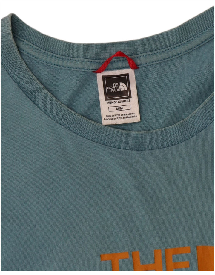 T-shirt grafica da uomo The North Face Top blu medio