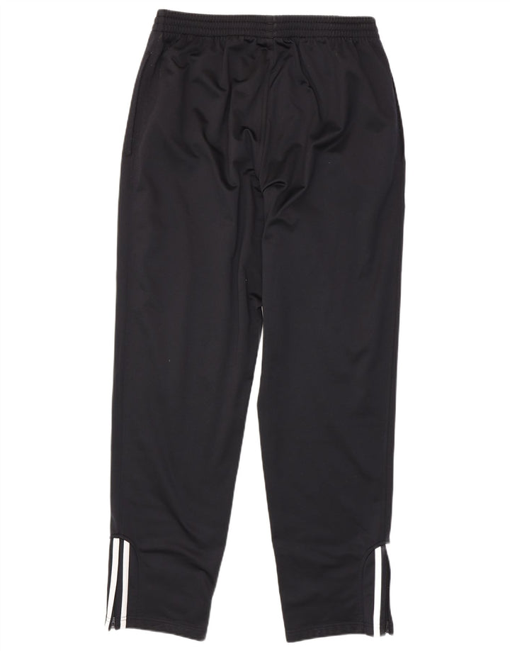 Pantaloni da tuta da uomo Adidas UK 42/44 Large Nero Poliestere