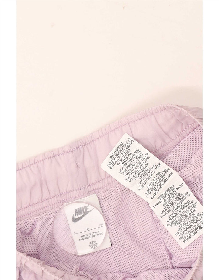 Pantaloncini sportivi Nike da donna UK 8 piccoli viola in poliestere