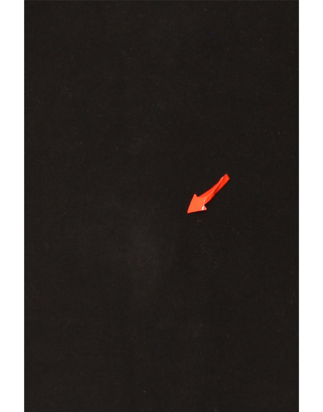 T-shirt Zara da donna con collo e zip, taglia UK 14, cotone nero medio