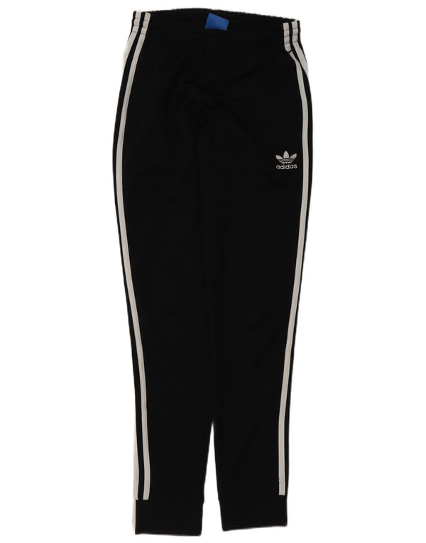 Pantaloni da tuta da donna Adidas Joggers UK 6 XS poliestere nero