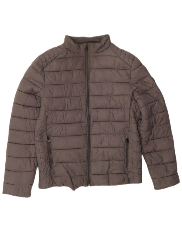 Giacca imbottita da uomo Liu Jo UK 40 Large in poliammide grigio