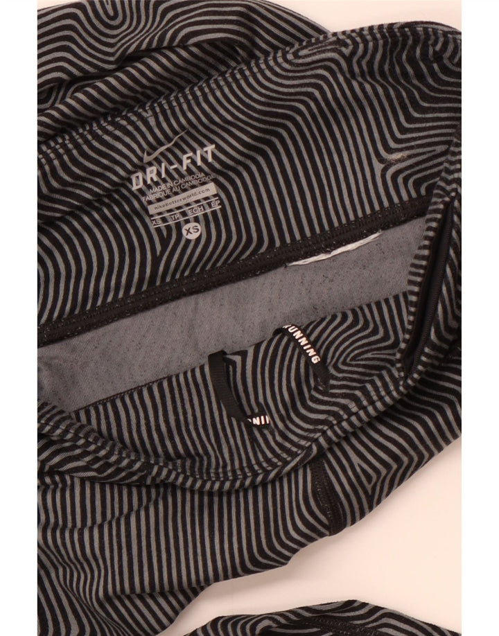 Leggings NIKE Dri Fit da donna UK 6 XS Gessato grigio