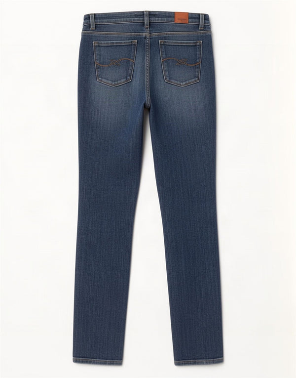 Jeans Slim Donna Trussardi W28 L31 Blu Cotone