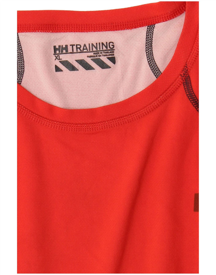 HELLY HANSEN Mens T-Shirt Top XL Red