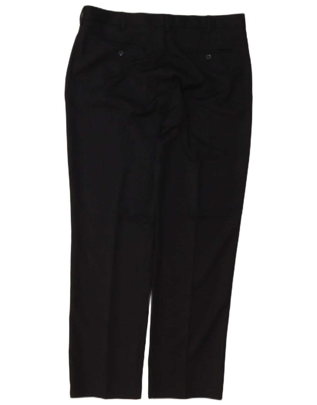 Pantaloni da abito dritti da uomo Izod W36 L32 poliestere nero
