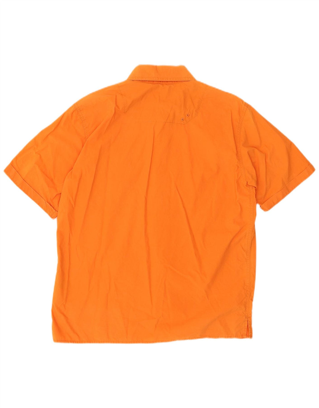 Camicia a maniche corte da uomo COLUMBIA piccola in poliestere arancione
