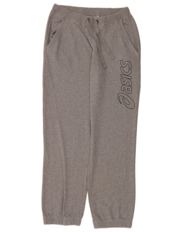 Asics Pantaloni da tuta da uomo con grafica Joggers XL in cotone grigio