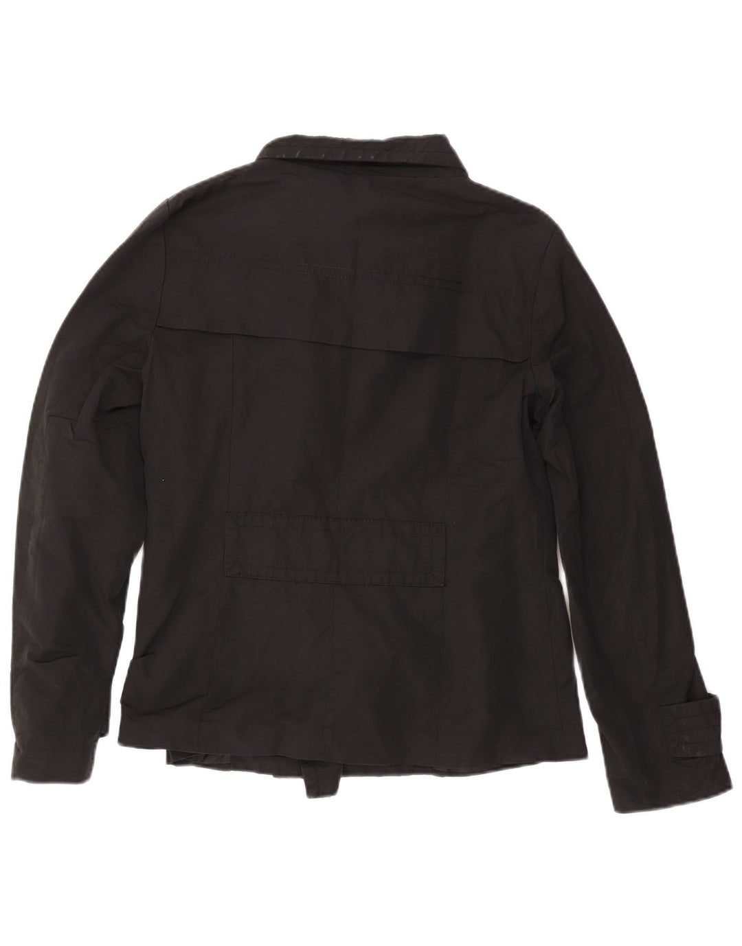 Cappotto corto da marinaio corto da donna Zara UK 18 XL cotone nero