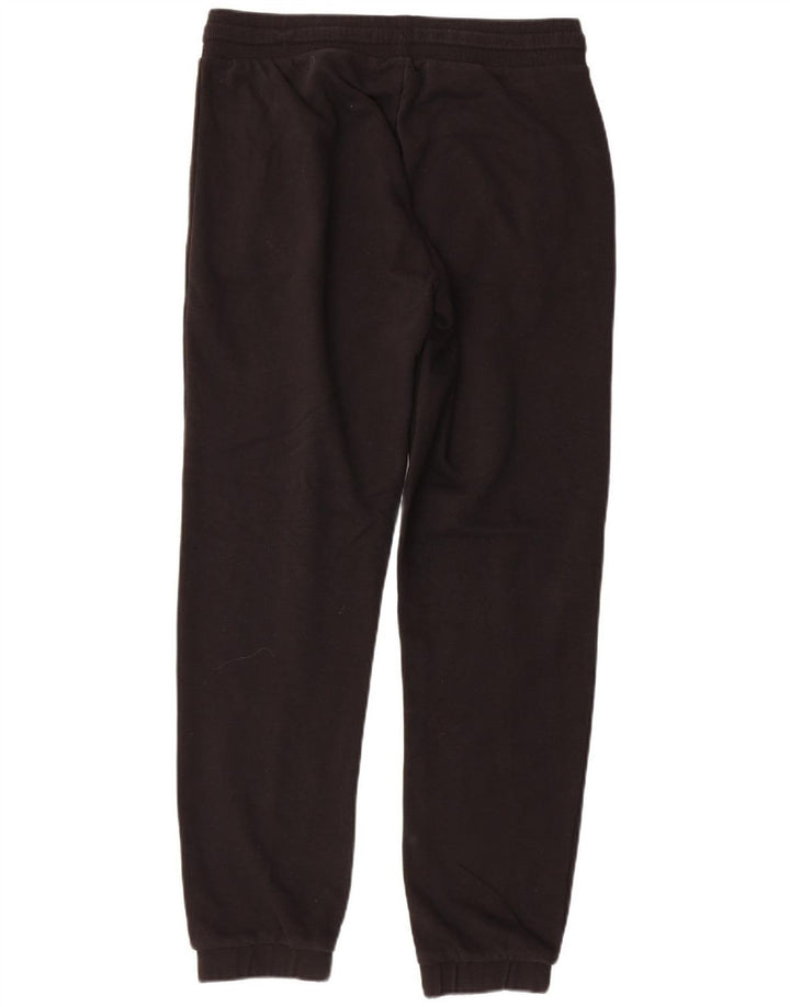 ELLESSE Womens Tracksuit Trousers Joggers UK 12 Medium  Black Cotton