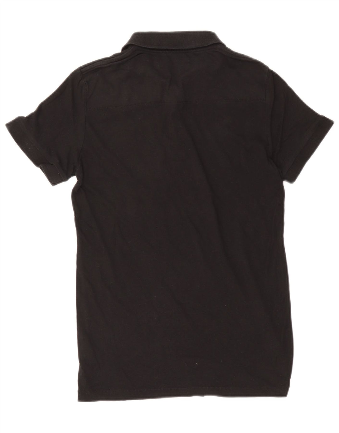 Polo da uomo French Connection piccola in cotone nero