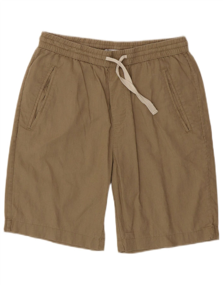 ZARA Mens Casual Shorts Small W29 Beige