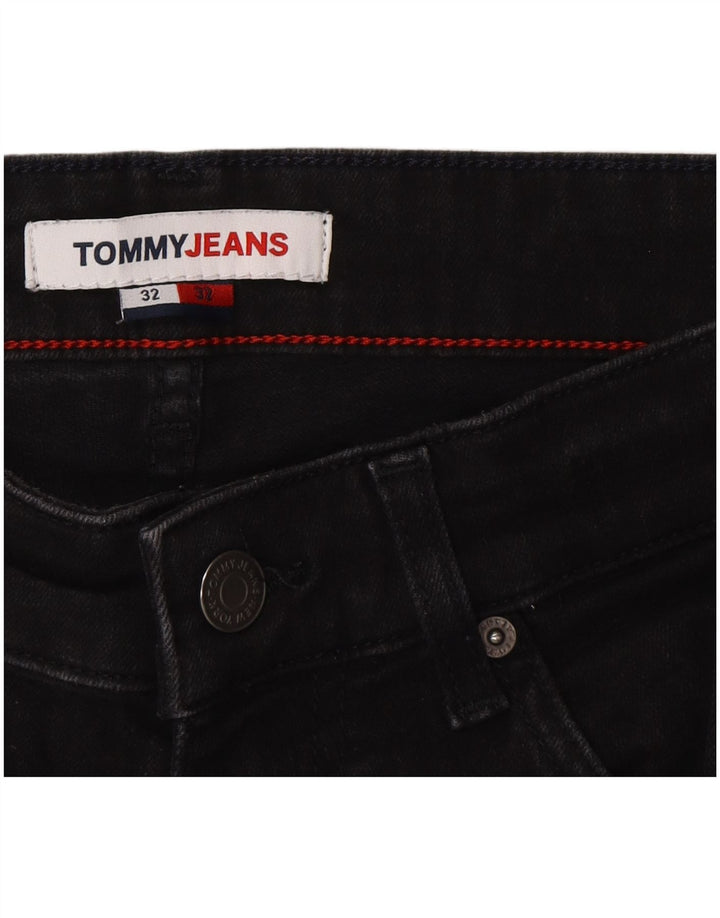 Tommy Hilfiger Uomo Scanton Slim Jeans W32 L32 Cotone Grigio