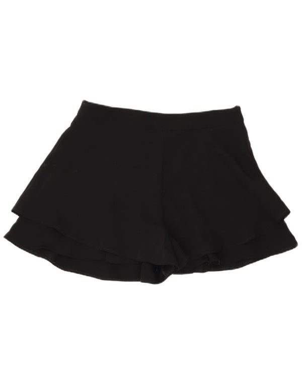 Pantaloncini casual a vita alta da donna Zara grandi W30 neri