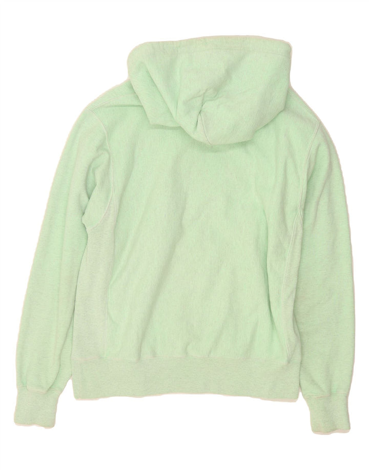 CHAMPION Mens Hoodie Jumper Medium Green Vintage Champion and Second-Hand Champion from Messina Hembry 
