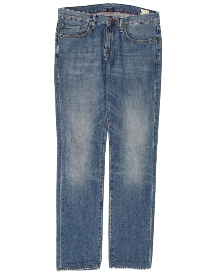 Tommy Hilfiger Uomo Hudson Jeans dritti W33 L33 Blu