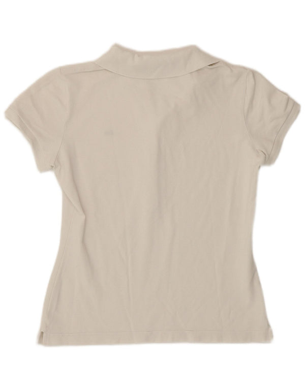 Polo da donna Lacoste taglia 38 media bianca