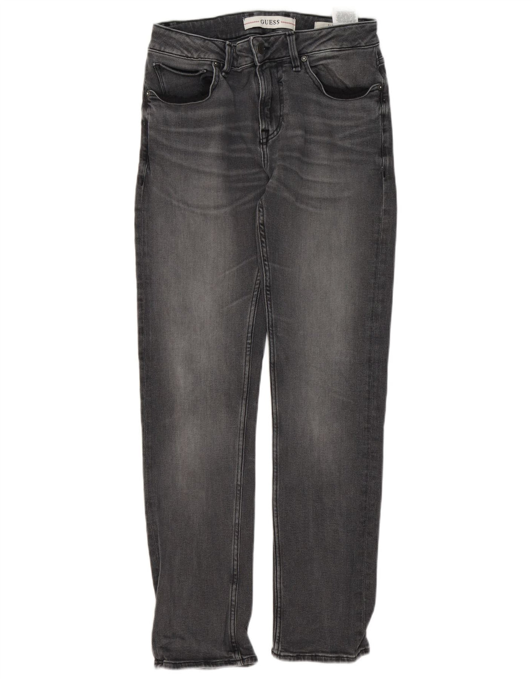 Jeans slim da uomo Guess W30 L31 cotone grigio