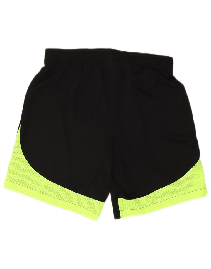 Pantaloncini sportivi Nike Dri Fit Slim Fit da uomo, poliestere color block medio nero